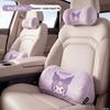 Hello Kitty Car Headrest and Neck Support Pillow for Tesla - Interior Backrest and Lumbar Cushion