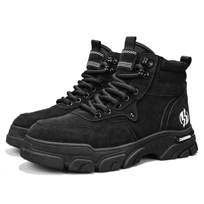 

Мода Модные Ботинки Мужские Уличные Высокие Кроссовки Мужские Ботильоны Мотоциклетные Ботинки Для Мужчин Классические Кроссовки на Платформе Мужские 44 чёрный