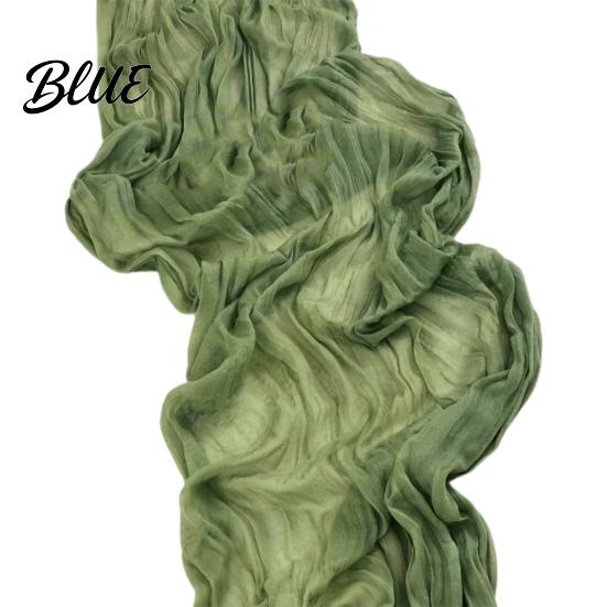 Tulle Table Runner Decor Rustic Tablecloth for Gauze Fabric Wrinkle Boho Wedding Party Delicate Elegant