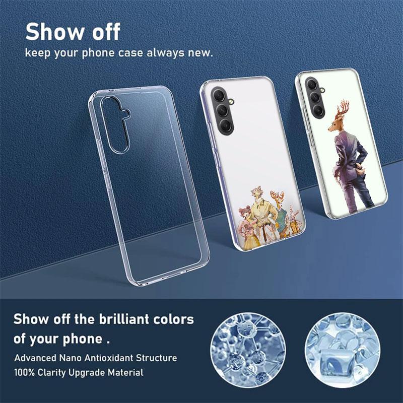 Beastars Legosi Phone Case For Samsung A17 A56 A55 A35 A36 A26 A25 A15 A16 Galaxy Note 20 10 9 8 A70 A50 A40 A30 A20E A71 A51 A4