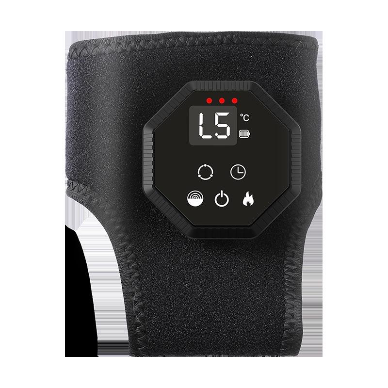 

Rechargeable Heated Ankle Massager with Vibration Therapy чорний
