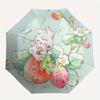 1pc Strawberry Rabbit Automatic Opening and Closing Umbrella - Lightweight 3-Fold Design, Suitable for Fans, Travel, Daily Use - Official Product, Int