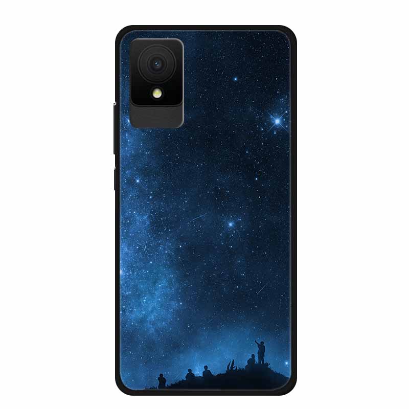 For TCL 501 Case Luxury TPU Soft Silicone Back Cover Phone Cases for TCL501 6 Inches T433D Protective New Bumper Lovely Funda
