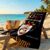 Galatasaray Customize Your Name Beach Towel Soft Durable Quickdry