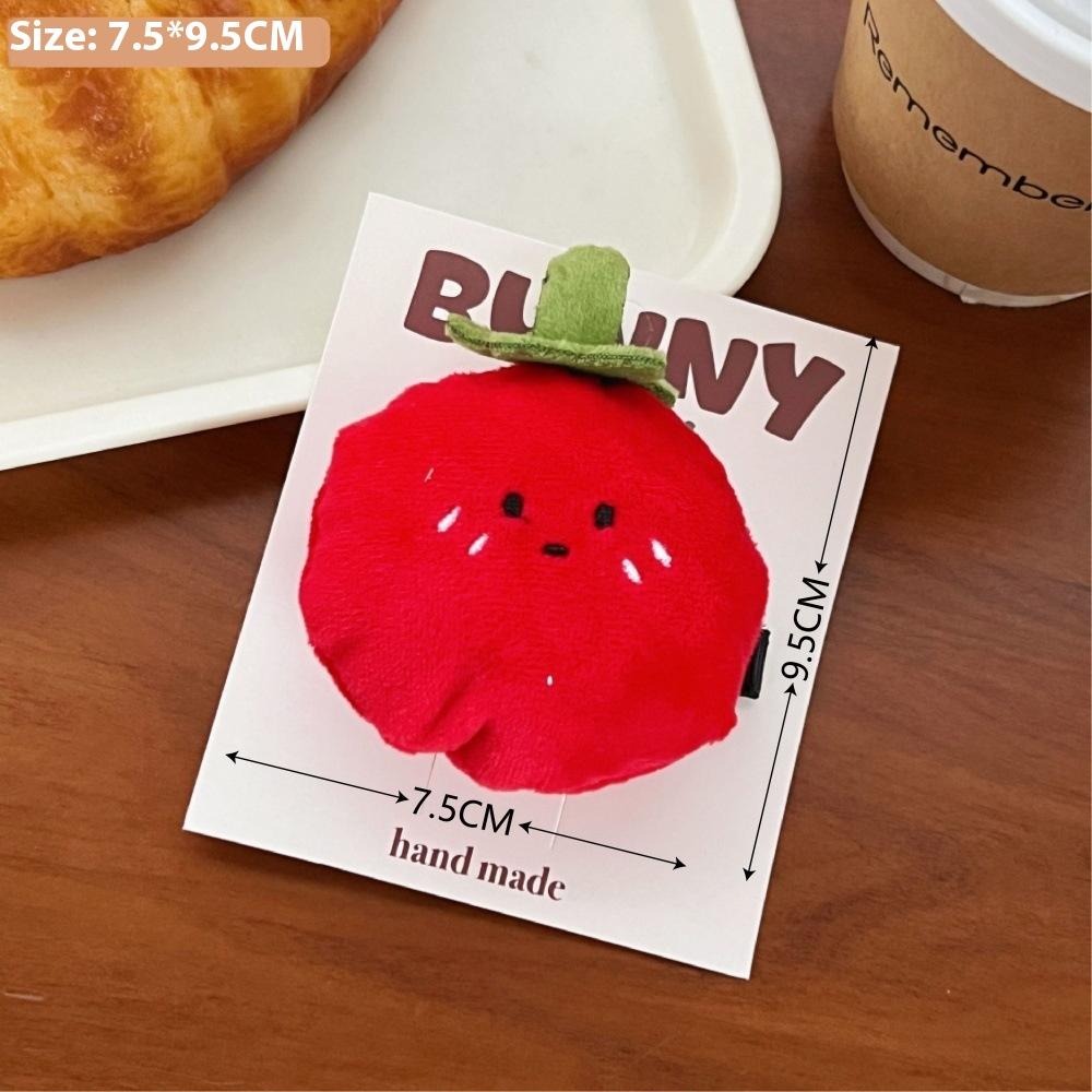 Creative Cartoon Food Plush Doll Pendant Girl Versatile Keychain Backpack Pendant Decorative Doll