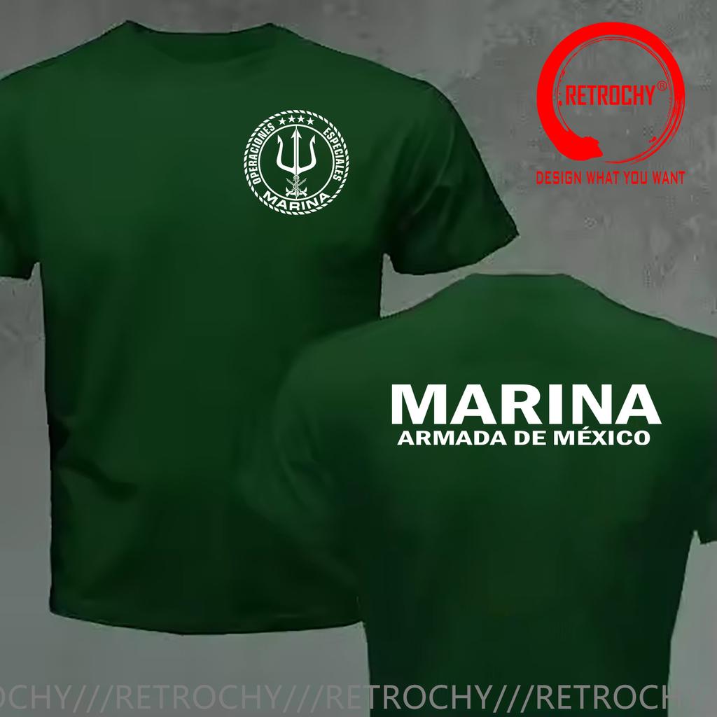 Funny Mexician Marines T Shirt Military Army Mexico Marina Special Operations Forces Operaciones Especiales TShirt Male TShirt