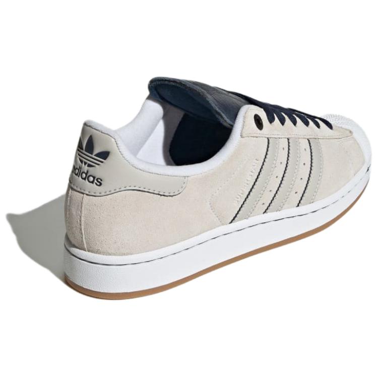Adidas Originals Superstar 2 Abrasion Resistant Low top Skateboard Shoes Unisex White JI0132