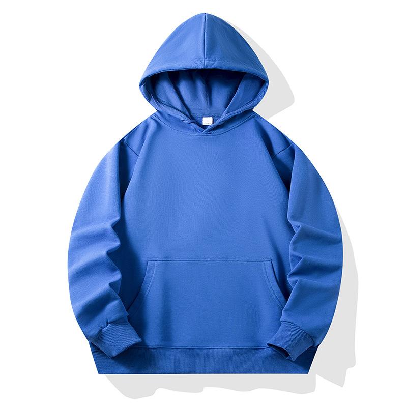 

Женский весенне-осенний худи из махры с накладным карманом, повседневный модный топ с длинным рукавом 4XL синий