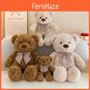Teddy Bear Plush Toy With Bow Tie For Kids And Collectors