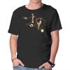 Unisex Crew Neck T-Shirt Shadowick Fiction Graphic Short Sleeve Casual Tee