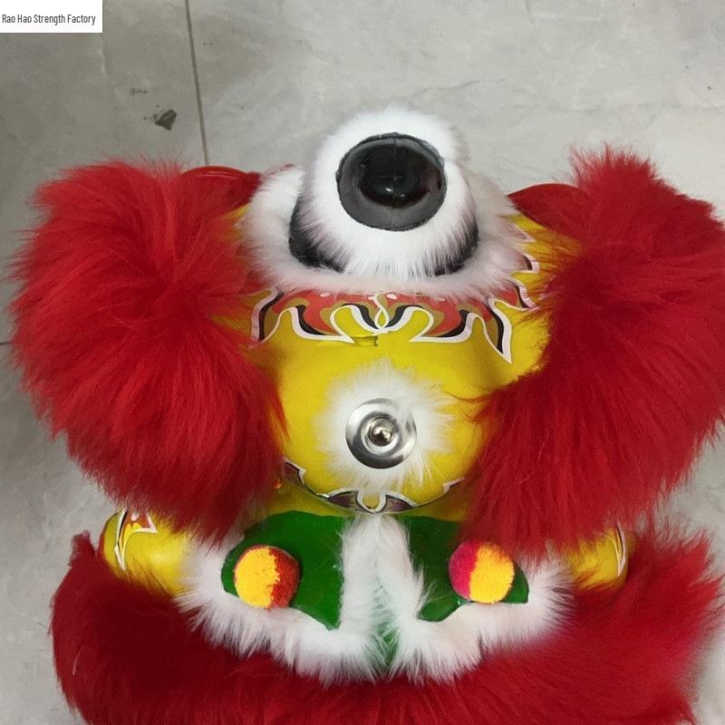 Kindergarten Lion Dance Toy: Two-Person Lion Head for Performances & Weddings