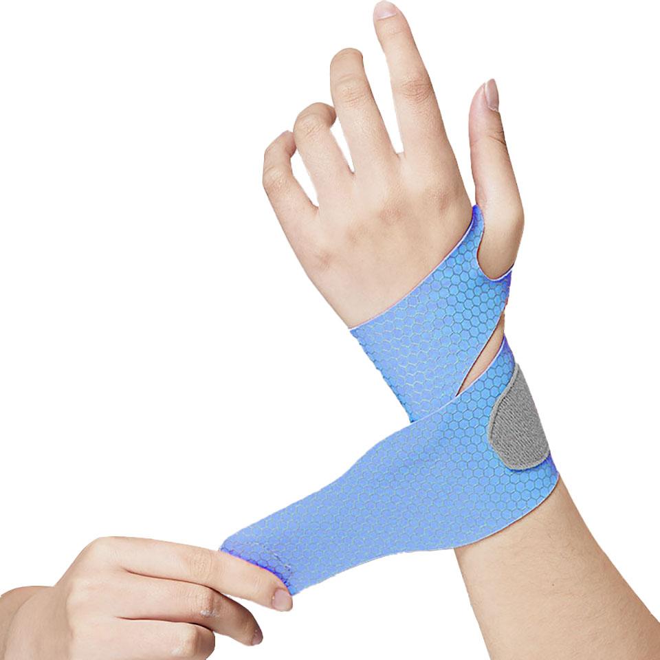 1Pcs Adjustable Stretch Wrist Brace Compression Support Wrap For Sports Sprain Chronic Strain Joint Pain Relief Unisex