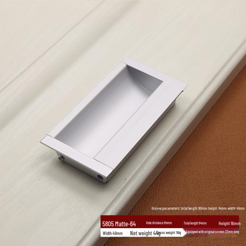 

Встроенная невидимая ручка для раздвижной двери из цинкового сплава