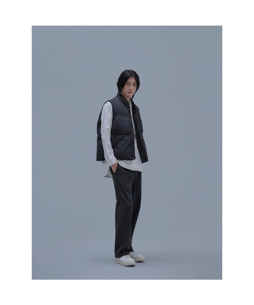 SHIFT.G Ordinary Onetuck Slacks Ash