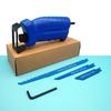 Electric Sabre Saw Reciprocating Saw for Household Repair Tools Blue Woodworking Cutting