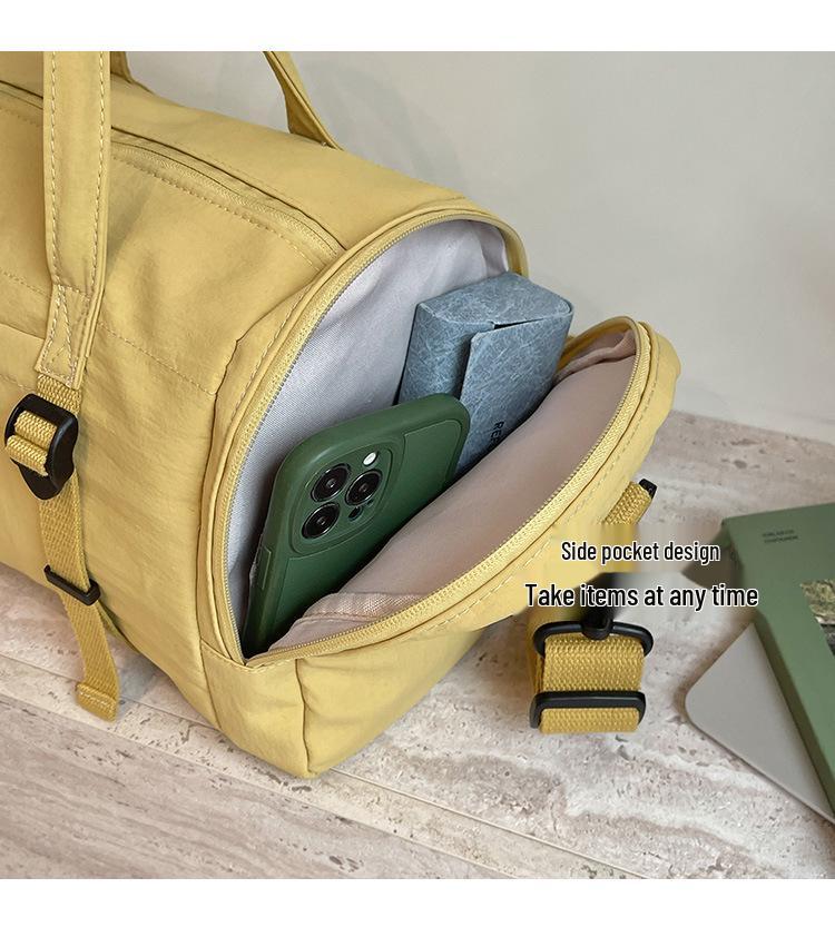 Women's Lightweight Travel Sports Bag: Large Capacity Hand-Carry for Short Business Trips & Fitness