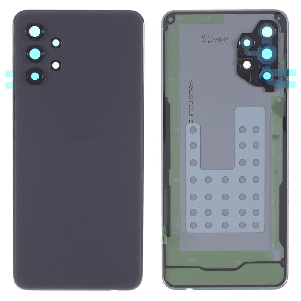 

Для Samsung Galaxy A32 5G A326 Корпус батареї з клейкою наліпкою+Кришка об єктива камери (Без логотипу) Black