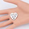 Heart Shaped Keychain Little Pocket Hug from Mom Unique Keychain Fashion Jewelry