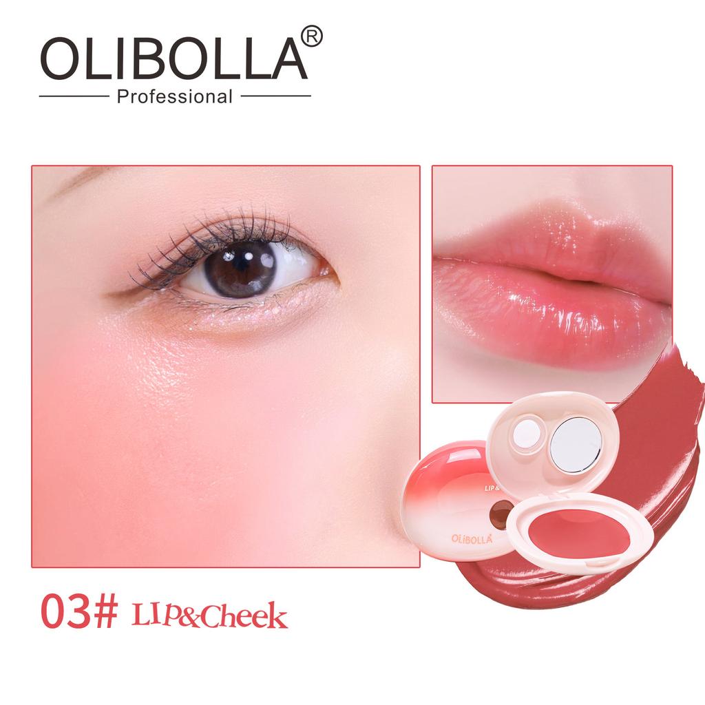 Feuchtigkeitsspendendes Rouge und Lippenstift 2-in-1 Lippen-Wangen-Tönung Pigmentiert