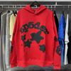 Sp5der European and American hip hop singers with the same printed letters 555555 men and women couples sweater hoodie trend