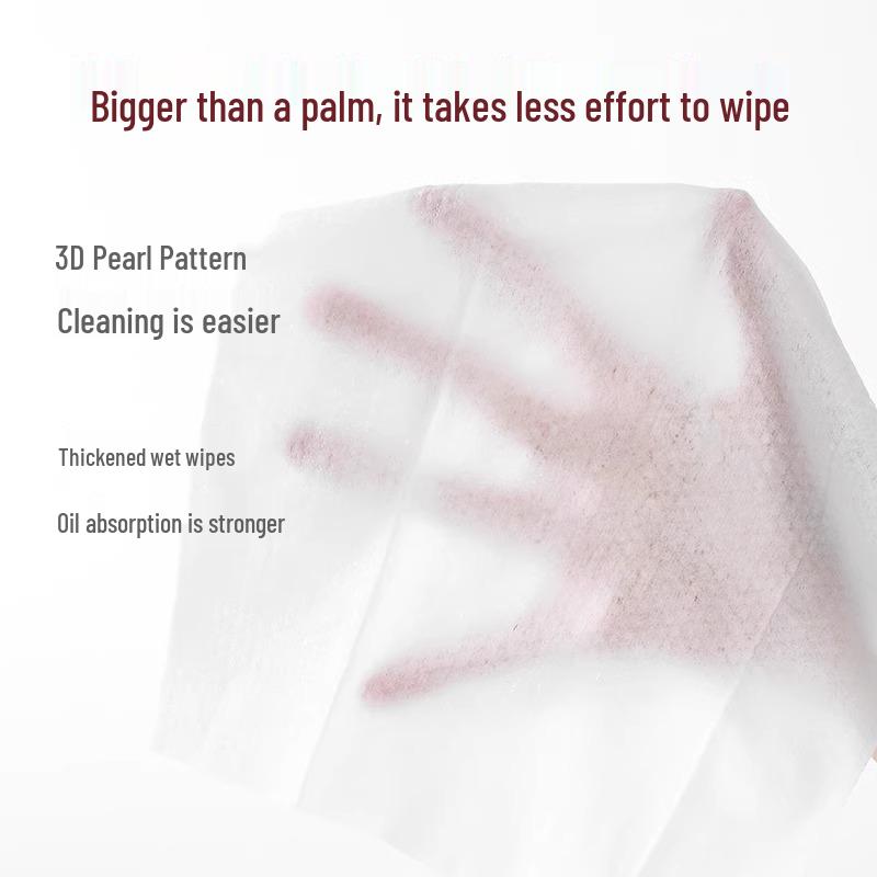 Extra Large Thick Kitchen Degreasing Wipes for Oil & Stain Removal