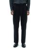 Neibieol Fine Wool Single-Pleat Tapered Pants - Black