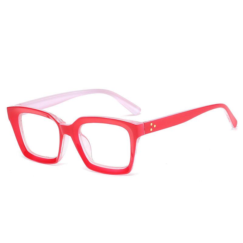 Trend Personalisierter Brillenstand-Vorrat, Brillengestell Transparent Flachspiegel