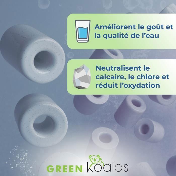 20 šedých keramických kuliček EM-Zlepšují chuť a kvalitu vody z vodovodu-Pro karafu, konvici, kávovar