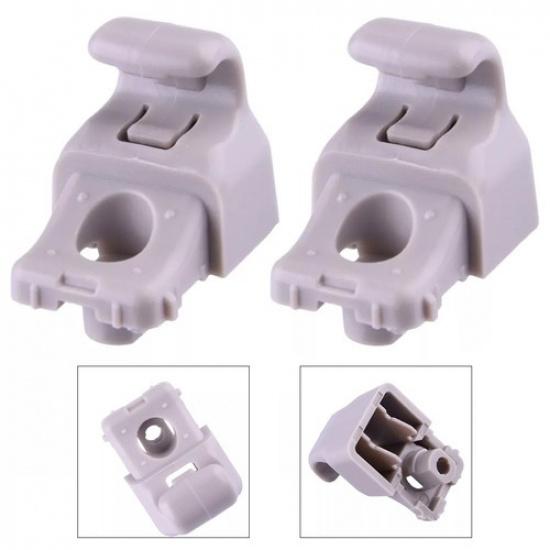 2 Grey Visor Clamps Compatible with For Tesla For Model 3 2017 and