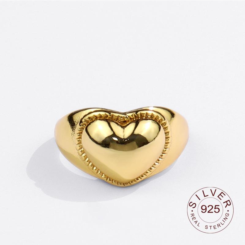 Xiaomi Real 925 Sterling Silver Rings for Women Open Vintage Wedding Trendy Jewelry Large Adjustable Antique Rings Anillos