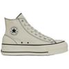 Converse All Star Lifted Overtape St Hi Comfortable Versatile Durable High-Top Canvas Shoes Unisex Sneakers White 31313951