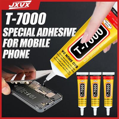 Cola de Resina Epóxi B7000/T7000 (1-8 Peças) Cola Universal para Telemóveis e Joias (Adequado para Reparo e Emenda de Telas de Metal, Plástico e Vidro) 