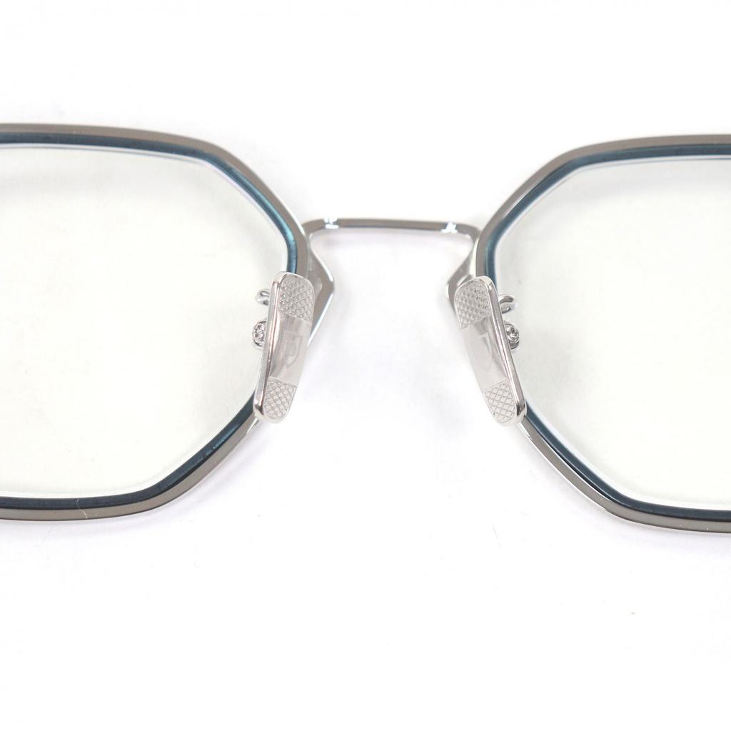 Pristine DITA Glasses HALIOD-TWO Octagon Frame Silver mens DTX170-A-02 Used