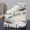 Boys board shoes 2025 autumn and winter 10 middle and older children's sports and leisure shoes 12 boys high-top street dance shoes 15 years old