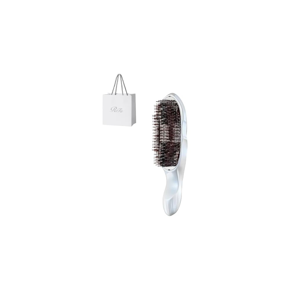 ReFa ION CARE BRUSH PREMIUM Ionic Hair Brush with Advanced Technology and Ergonomic Design
