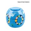 Funny Plastics Magic Bean Cube Spinner Rotating Ball 3D Rotating Ball Finger Gyro Stress Relief