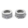 2Pcs For Teac Gray Nab Clamps Essential Adapter Clamp for 1/4Inch Open Reels Tape Reels Recorders Use