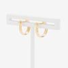 ESTELLE [Official] Women's Hoop Earrings, 10K Yellow Gold, 0202-3377-0019-0000