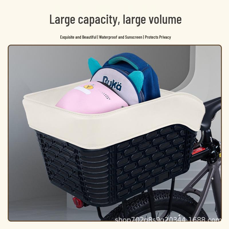 Merida Rear Rack Basket for Mountain Bike Storage