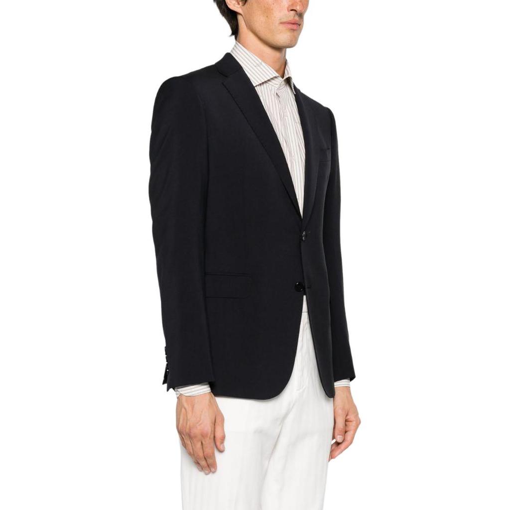 EMPORIO ARMANI SS24 Business Suit Coat Men's Marine Blue E31GME-01504-922