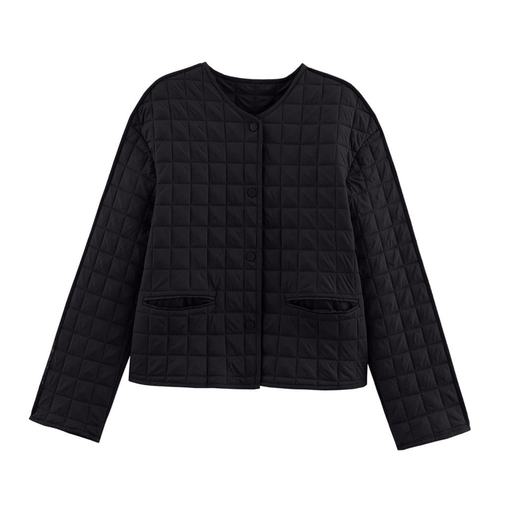 Women's Faux Suede Button Jacket Oversized Gathered Hem Short Length Coat Casual Vintage Outerwear With Pockets