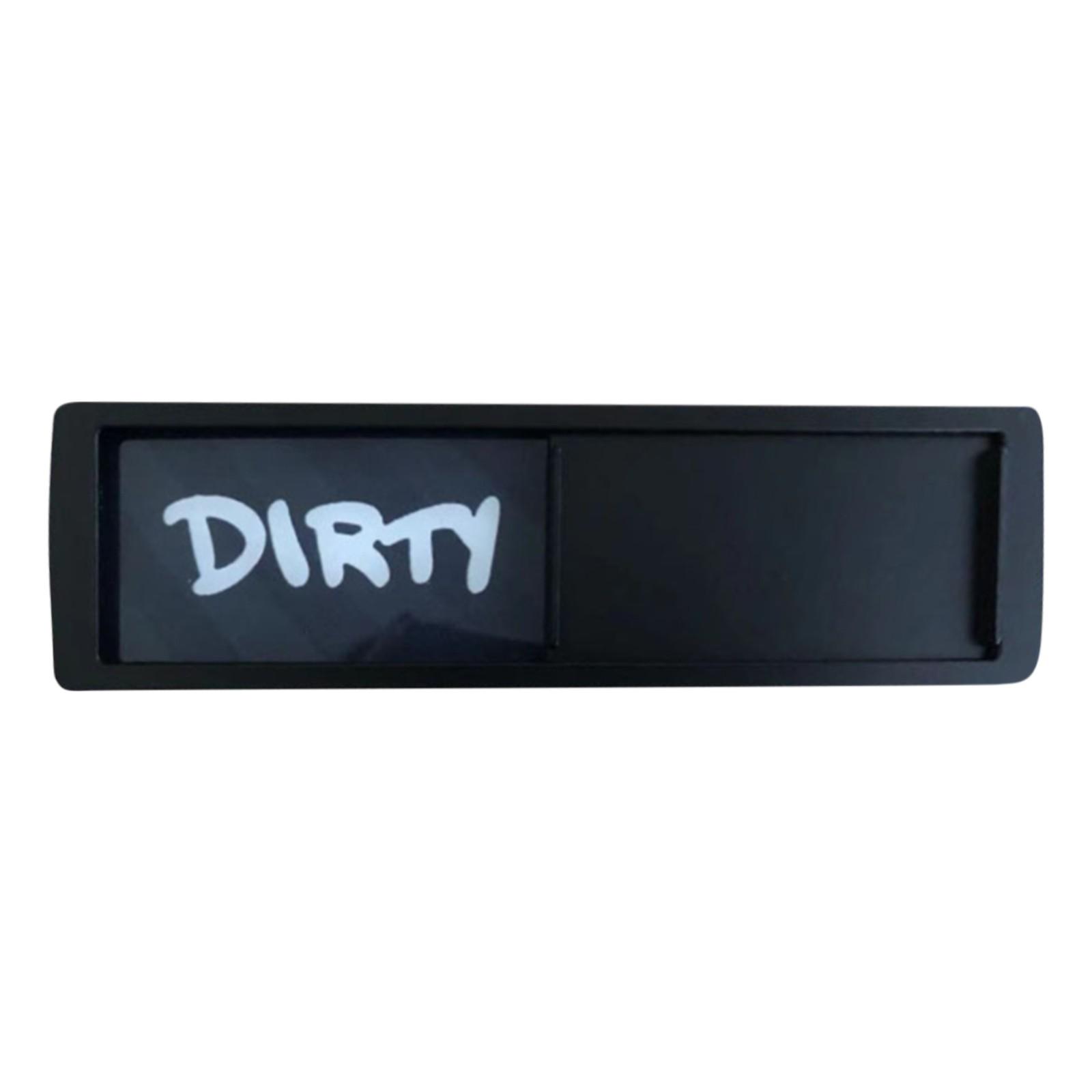 

Чистый грязный знак, магнит для посудомоечной машины, индикатор слайдера, подходит для всех дизайнов посудомоечных машин