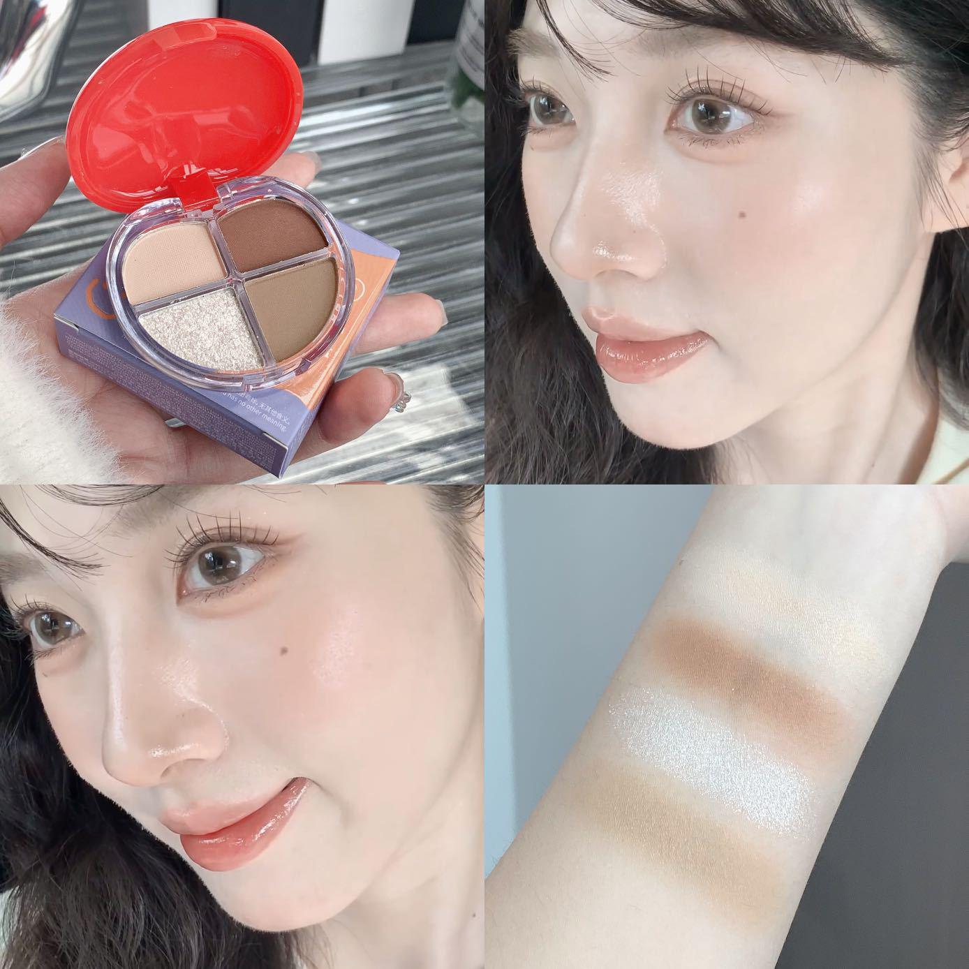 

YPYP Мечтательная палетка теней для век под глаза: Шиммер и матовый, Водостойкий, Потостойкий, Не размазывается. Легкое нанесение.