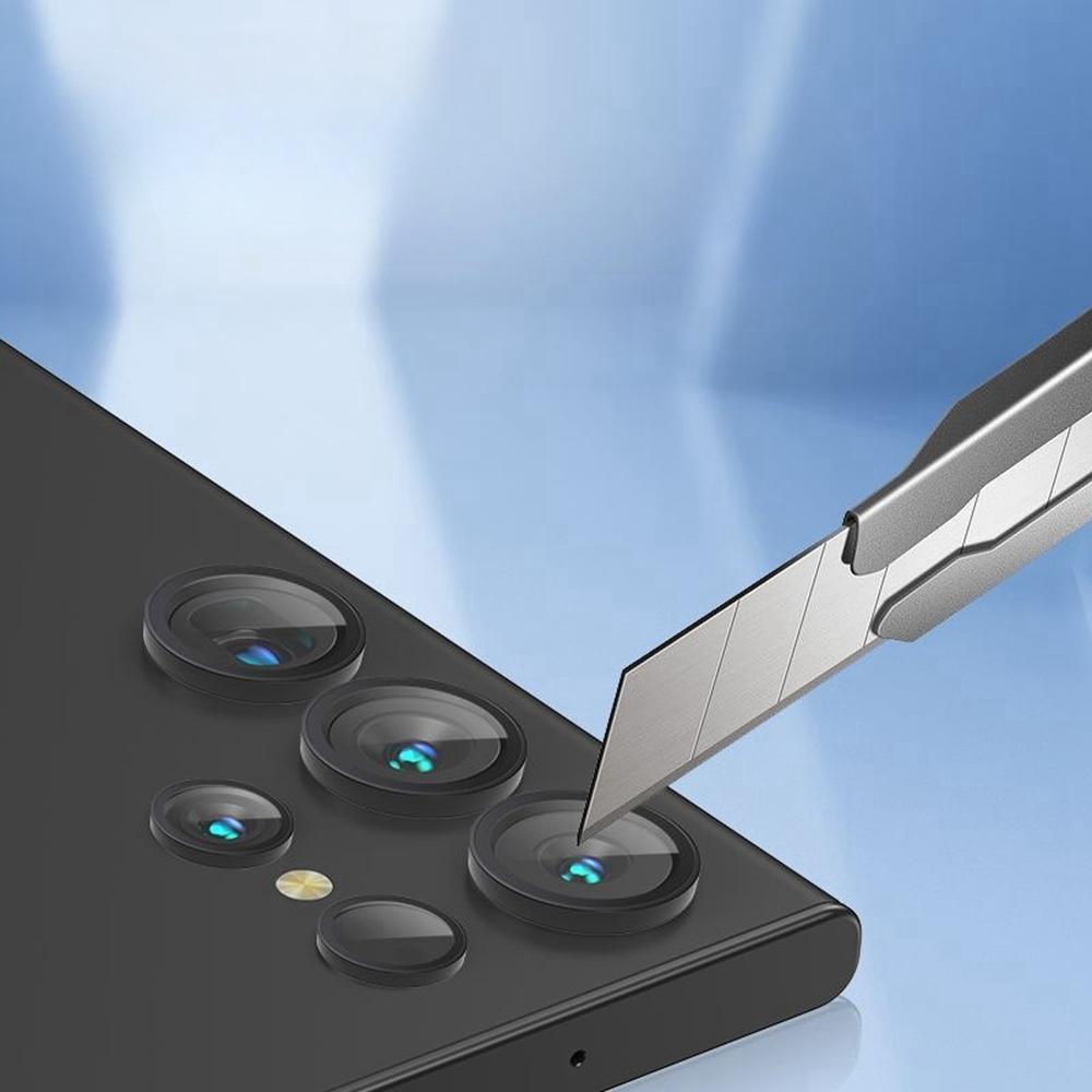 Hochwertiges Metallkameraglas für Samsung Galaxy S24 S25 S23 S22 Ultra. Rücklinsenringabdeckung für Samsung S24 S24Ultra Protector