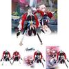 Adorable Polyester March 7th Cosplay Costume For Game Anime Roleplay