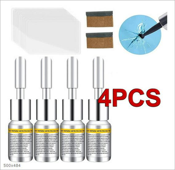 English Exclusive Windshield Crack Repair Kit