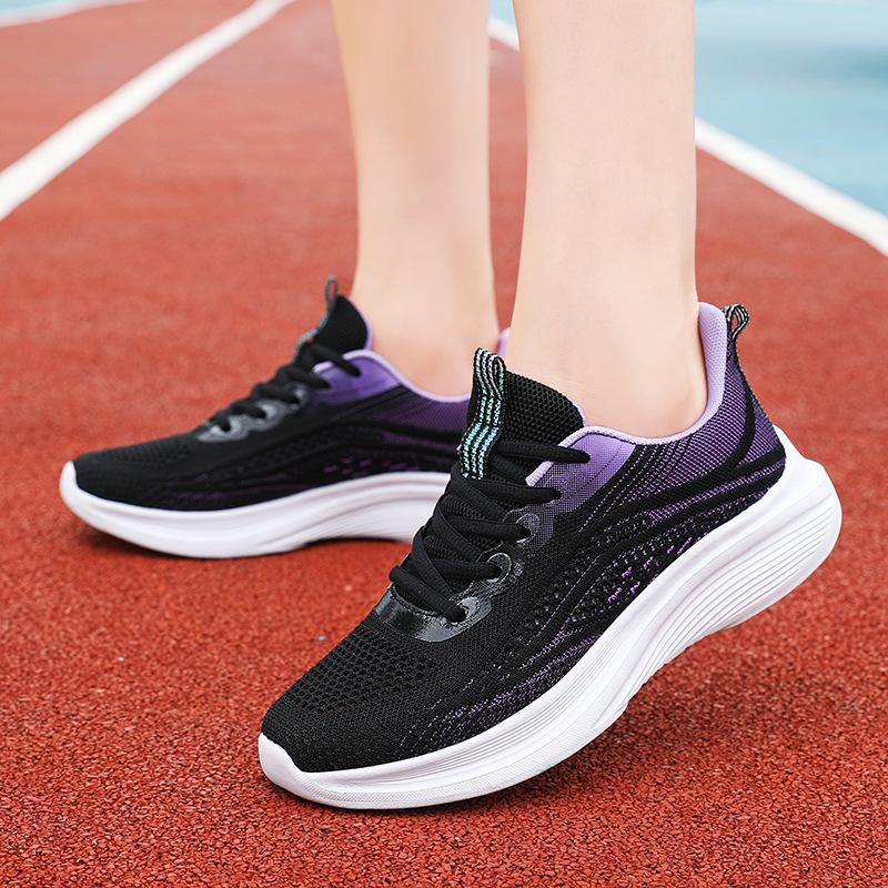 

Women s Summer Running Shoes Lightweight Hollow Breathable Casual Soft Bottom Mesh Sneakers 35