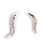 Les Trésors De Lily [G1968] - White 'Cesaria' Silver Earrings