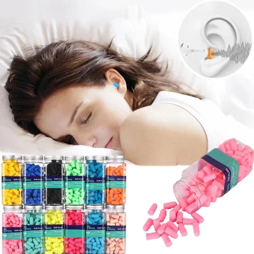11pcs Earplugs Noise Reduction Protection Sound Insulation Foam Soft Sleep Elimination Scratch Proof Earplugs Sleep Earplugs