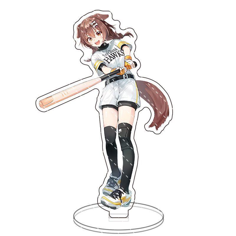 Stunning Hololive Anime Acrylic Stand Figure Ornament With Aqua Akai Shirakami Pekora Natsuiro Inugami Sakura